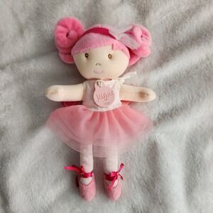 Jolijou Paris Doudou Et Compagnie Pink Soft Doll Les Tutus Ballerina Little 9"